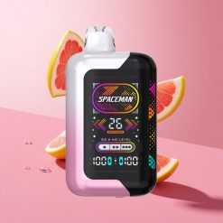 SMOK SPACEMAN SP40000 לימונדה ורודה עם מסך LED 2.28" וסוללה 1000mAh