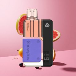 Snowplus Swift 15000 Puffs תות בר טעם כחול-חמוץ ומאפיין Dual Mesh