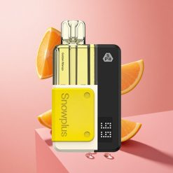 Snowplus Swift 5000 Puffs מנגו מוזהב סוללה 1000 mAh נפח נוזל 12 מ"ל