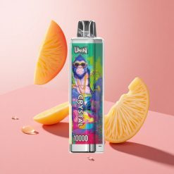 UWIN Crystal 10000 Puffs אפרסק מנגו אננס 18ml סוללה 650mAh