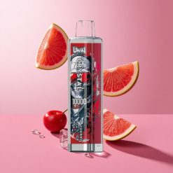 UWIN Crystal 10000 Puffs דובדבן קרח עם סוללה 650mAh וסליל 0.8 Ohm