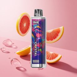 UWIN Crystal 10000 Puffs וניל קרח 18ml 650mAh