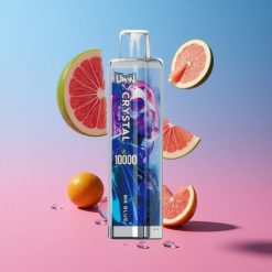 UWIN Crystal 10000 Puffs מר כחול 18ml 650mAh