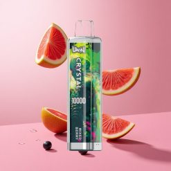 UWIN Crystal 10000 Puffs ענבים מעורבים 18מ"ל סוללה 650mAh