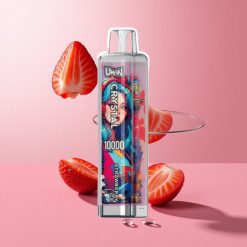 UWIN Crystal 10000 Puffs תות קרח 18ml 650mAh