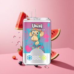 UWIN Crystal Twins 40000 Puffs אבטיח-קרח פירות יער מעורבים 32ml סוללה 850mAh
