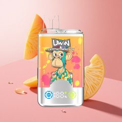 UWIN Crystal Twins 40000 Puffs אפרסק מנגו אננס רד בול 32ml 850mAh