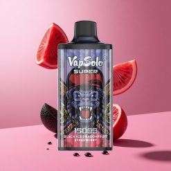 Vapsolo Super 15000 Puffs 40ml דרגון פרי תות שחור קרח