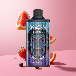 Vapsolo Super 15000 Puffs 40ml פירות יער מעורבים 850mah