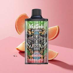 Vapsolo Super 15000 Puffs תפוח כפול 40ml 850mah