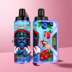 VapSolo VIKING 12000 Puffs אוכמניות דובדבן חמוציות 22ml 20mg/ml