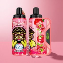 VapSolo VIKING 12000 Puffs תות פטל קר Type-C 22ml