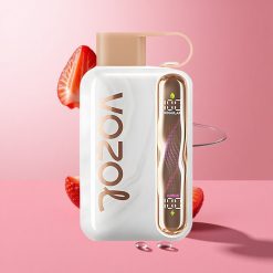 VOZOL STAR 40000 מכשיר אידוי חד פעמי תות קרח עם 1000mAh ו-20/50mg/ml ניקוטין