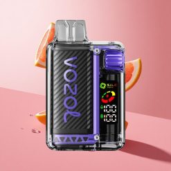 VOZOL Vista 20000 Puffs סיגריה אלקטרונית Elderflower אשכולית עם סוללה 650mAh ו-OLED מסך