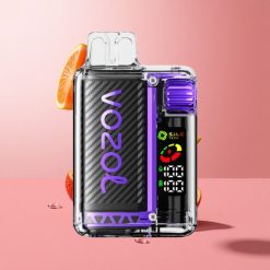 VOZOL Vista 20000 Puffs תות מנגו סוללה נטענת 650mAh מסך OLED