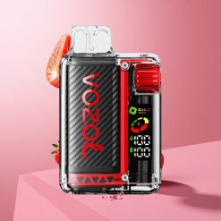 VOZOL Vista 20000 Puffs תות פטל דובדבן סוללה נטענת 650mAh מסך OLED